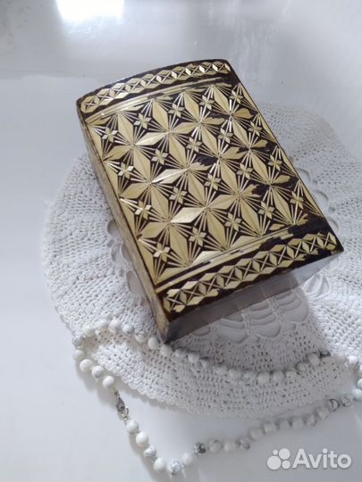 Шкатулка СССР дерево