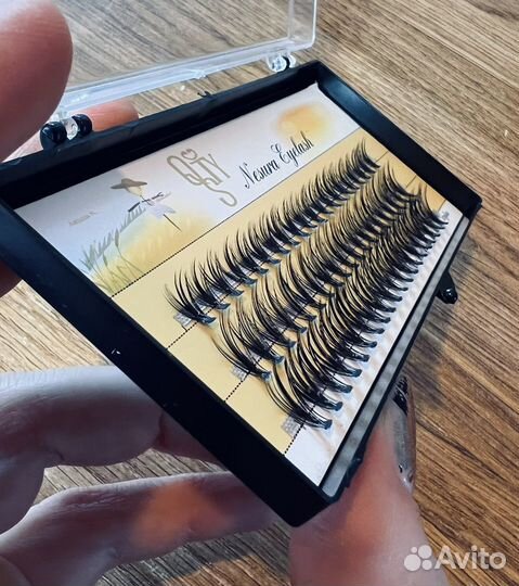 Накладные ресницы Nesura микс размеров