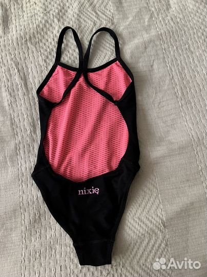 Купальник черный синхронное плавание