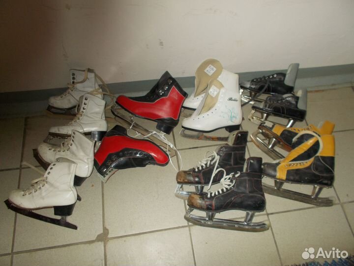 Коньки женские с 28 по 36 размер. Коньки мужские41