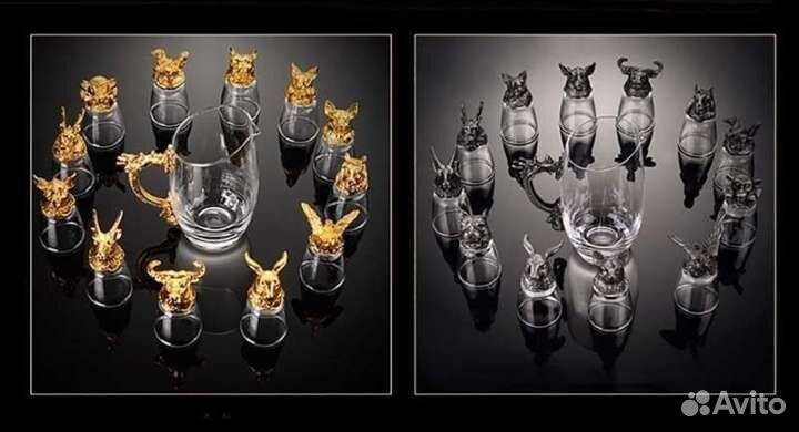 Подарочные наборы(рюмки перевертыши)