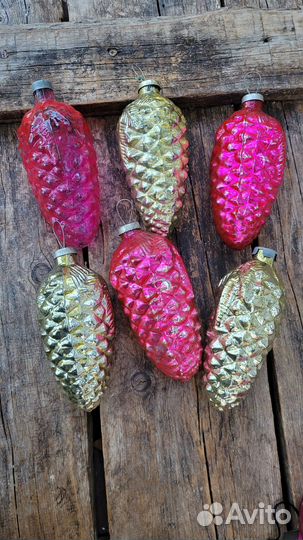 Елочные игрушки гиганты СССР