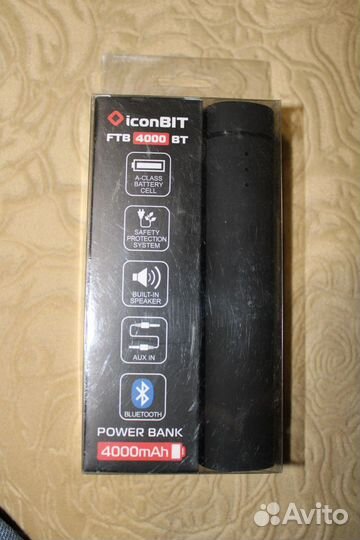 PowerBank c Bluetooth-колонкой iconbit FTB 4000 BT