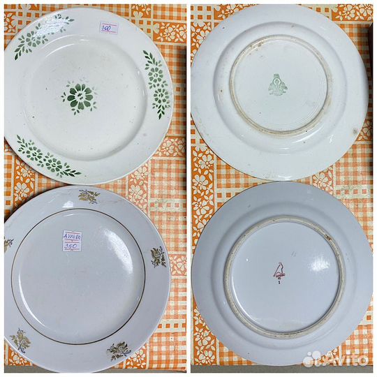 Тарелки дулево лфз зик и т.д Аниткварная лавка