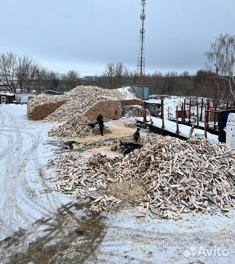 Дрова березовые колотые