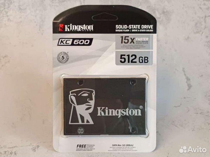 Ssd Kingston KS600-512gb опт/розница