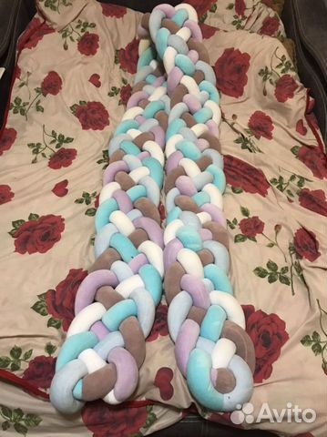 Бортик косичка