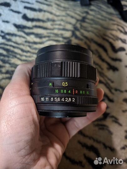 Объектив zenit m520,75 mc helios-44m-4 58mm 1:2