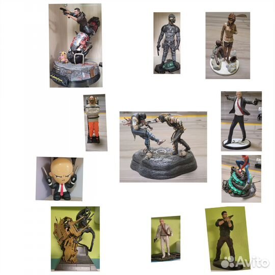 Коллекционные фигурки из видео игр и фильмов
