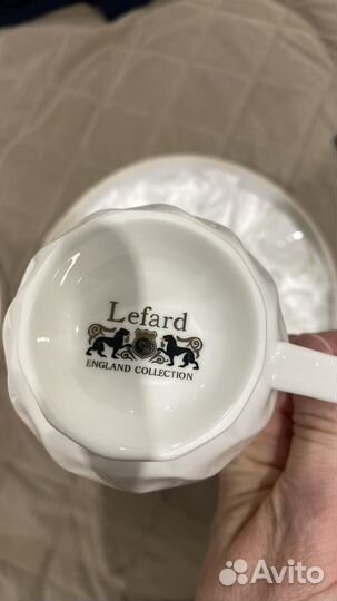 Чайный сервиз фарфор Lefard на 6 персон