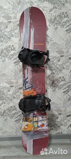 Сноуборд Yellow Bus Increase 142cm+Крепления Head