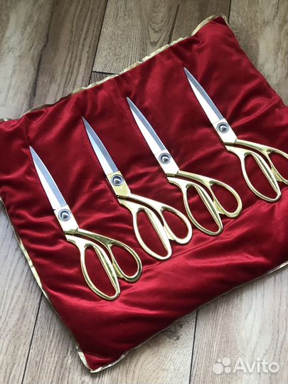 Набор для церемонии открытия ножницы подушка