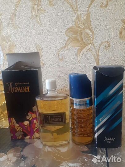 Одеколон ссср.Демон.Айсберг