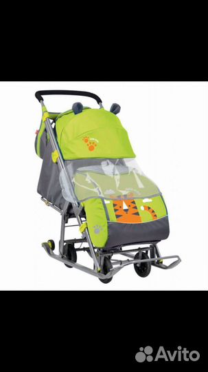 Санки-коляска