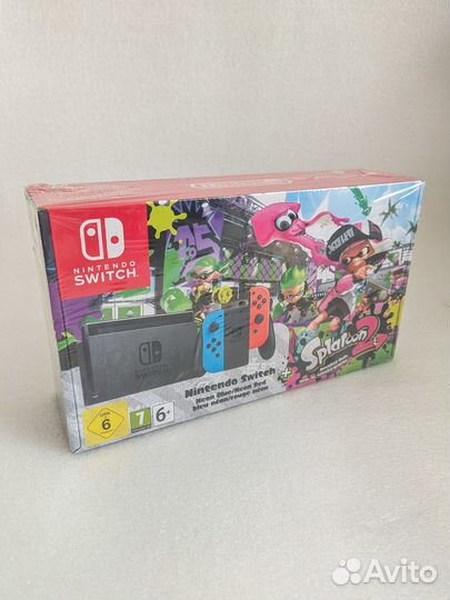 Новая игровая консоль Nintendo Switch Splatoon 2