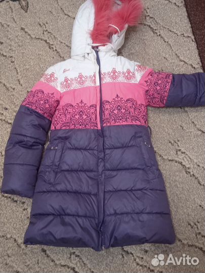 Пальто зимнее для девочки