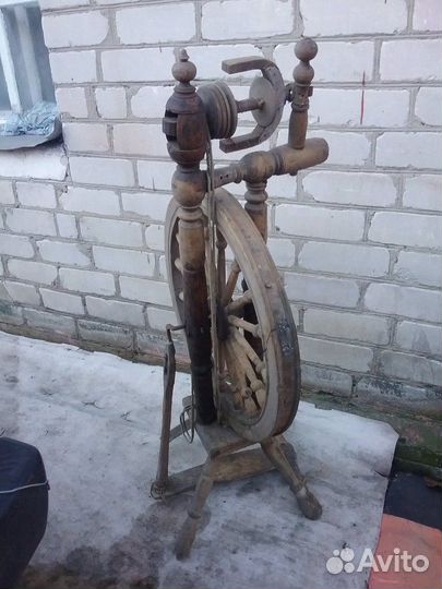 Прялка в рабочем состоянии