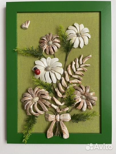 Картина из ракушек