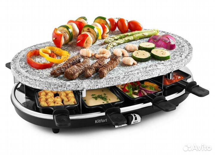 Гриль-раклетница Kitfort KT-1651