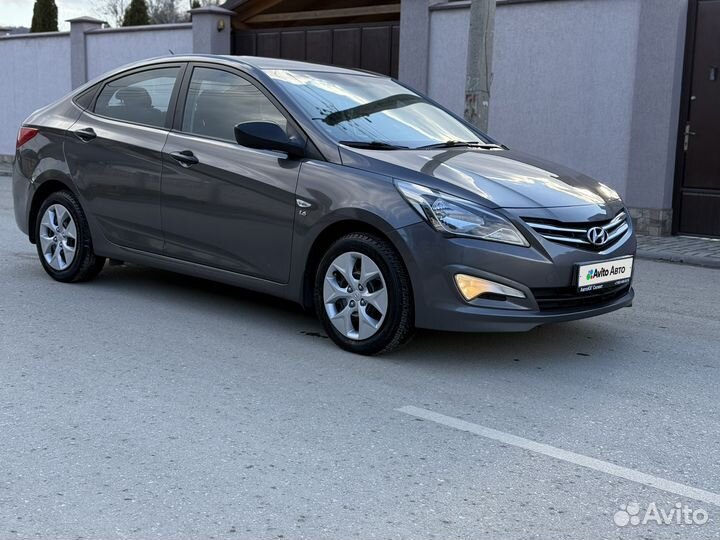 Hyundai Solaris 1.6 МТ, 2015, 126 000 км