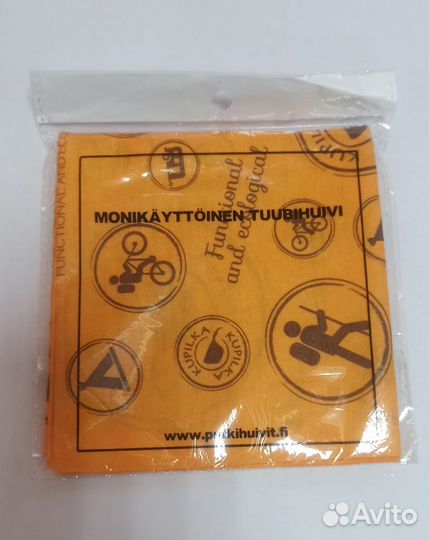 Снуд спортивный, бандана, бафф, шарф-труба