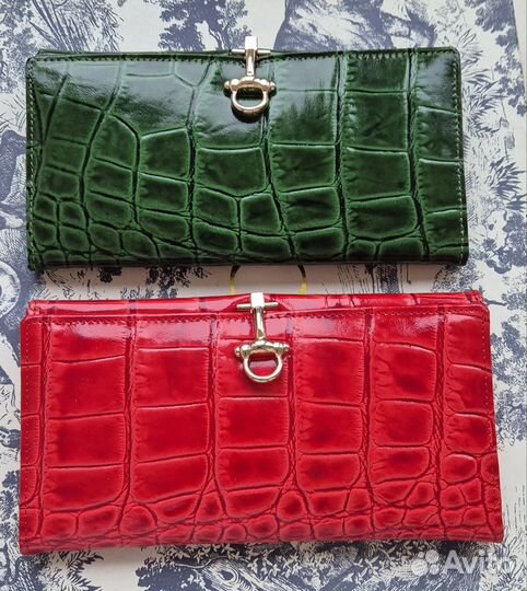 Кошелек женский натуральная кожа италия