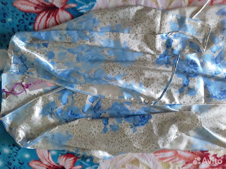 Халатик шелковый