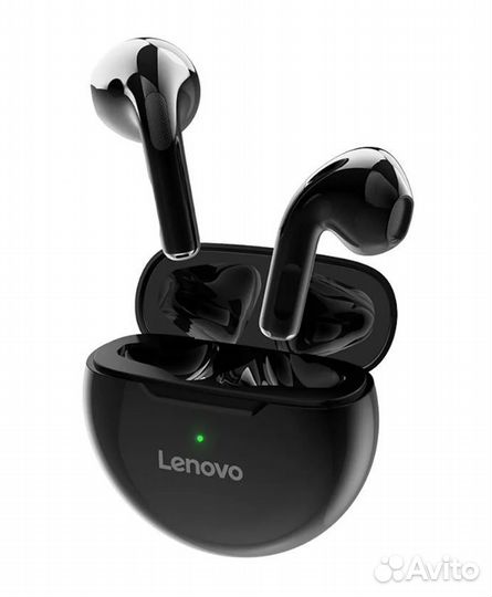 Наушники беспроводные Lenovo HT38 TWS Earbuds Blue