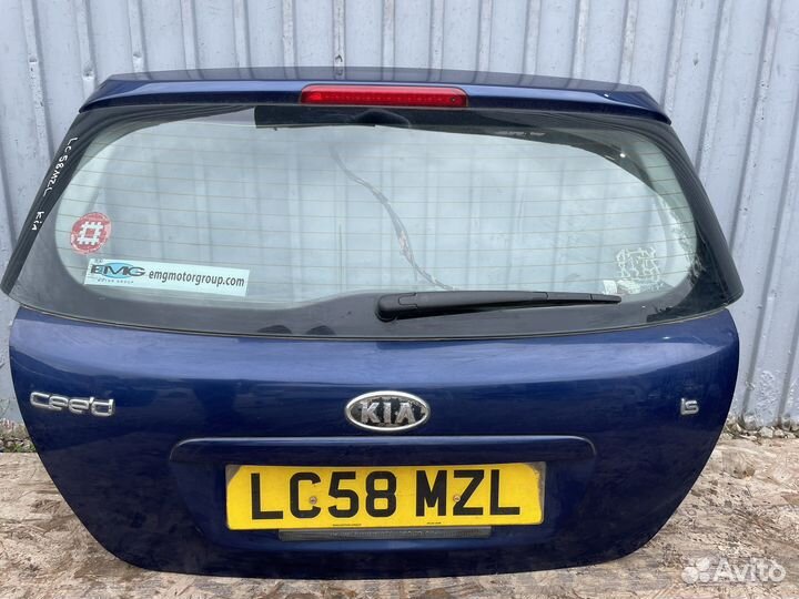 Kia ceed хэтчбек крышка багажника