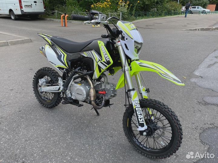 Мотоцикл Progasi Smart mini 125 зеленый