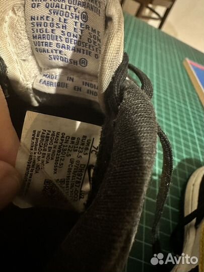 Кеды детские Nike оригинал