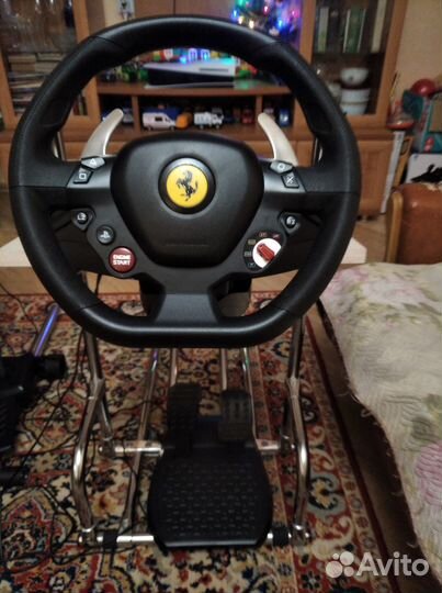 Руль для Плей Стейшн с педалями и подставкой