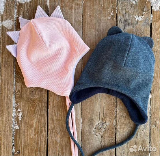 Шапочки на холодную и тёплую осень