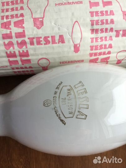 Лампа Tesla RVL- X 250W код 781 / Чехословакия