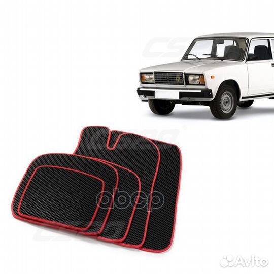 Коврики салона ваз 2101-2107 материал EVA черны