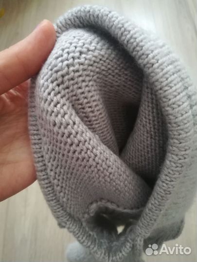 Детский капор из норки