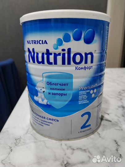 Детская смесь нутрилон комфорт 2 с 6 месяцев