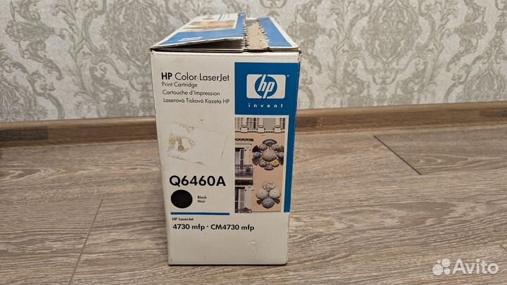 Картридж HP Color LaserJet Q6460A новый (ориг.)