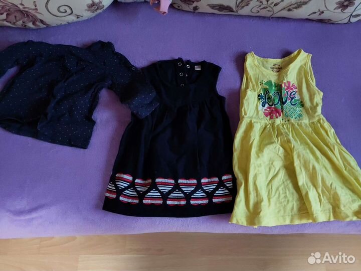 Одежда на девочку92-98 пакет 10 вещей
