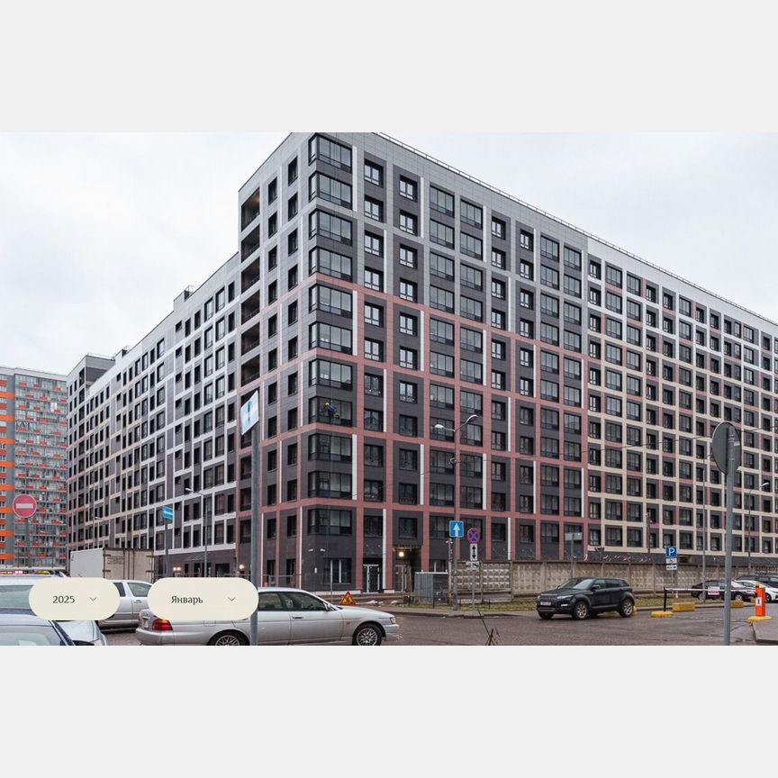 1-к. квартира, 42 м², 3/12 эт.