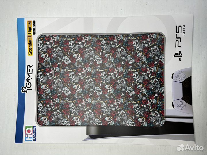 Виниловые наклейки на playstation 5