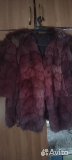 Шуба из песца