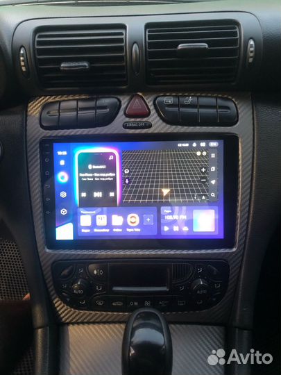 Mercedes C Class W203 android магнитола teyes