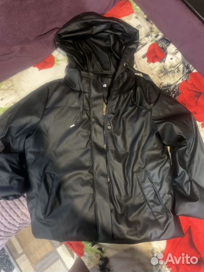 Куртка из экокожи