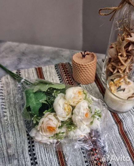 Искусственные цветы для декора