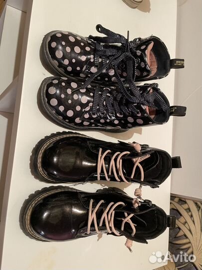 Ботинки демисезонные для девочки 30 размер