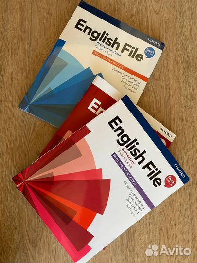 Учебники по английскому English File