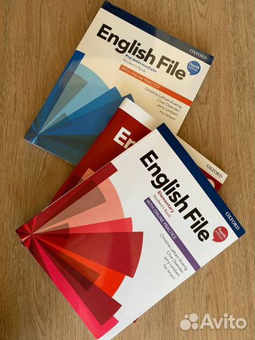 Учебники по английскому English File