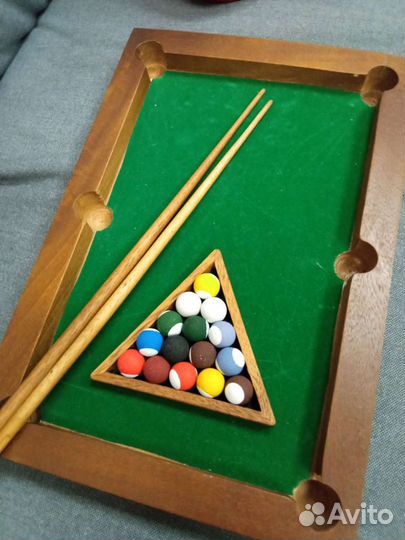 Бильярдный стол мини игра настольная