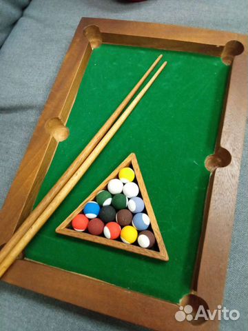 Бильярдный стол мини игра настольная